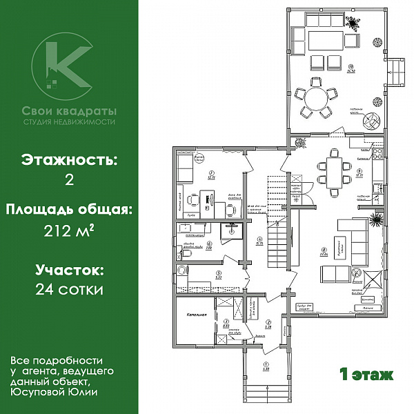 Продается дом 212кв.м. в КП "Озеро Жемчужин"